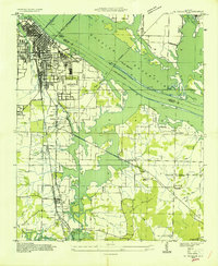 Decatur 1936 topographic map thumbnail