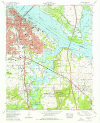 Decatur 1975 topographic map thumbnail