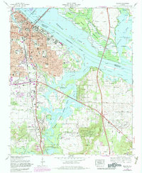 Decatur 1975 topographic map thumbnail
