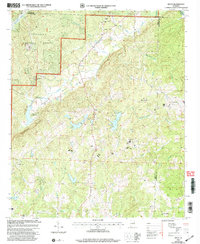 Delta 2001 topographic map preview