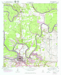 Demopolis 1946 topographic map preview