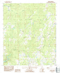 Dexter 1987 topographic map preview