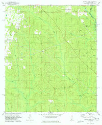 Dogwood Creek 1978 topographic map thumbnail