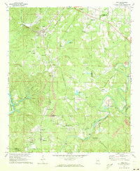 Dora 1971 topographic map thumbnail