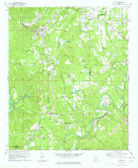 Dora 1971 topographic map preview