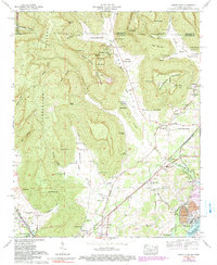 Doran Cove 1967 topographic map thumbnail