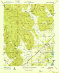Doran Cove 1950 topographic map thumbnail