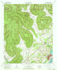 Doran Cove 1967 topographic map thumbnail