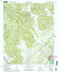 Doran Cove 1967 topographic map thumbnail
