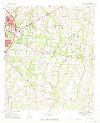 Dothan East 1969 topographic map thumbnail