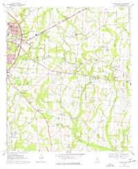 Dothan East 1969 topographic map thumbnail