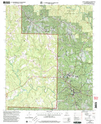 Double Springs 2000 topographic map thumbnail