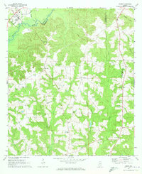 Dozier 1971 topographic map thumbnail