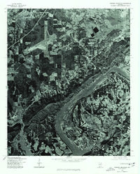 Dunaway Mountain 1975 topographic map thumbnail