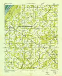 Dutton 1936 topographic map thumbnail