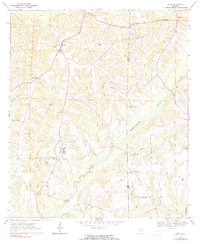 Echo 1969 topographic map thumbnail