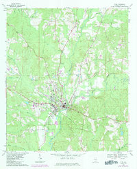 Elba 1968 topographic map thumbnail
