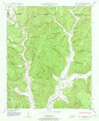 Estill Fork 1948 topographic map thumbnail