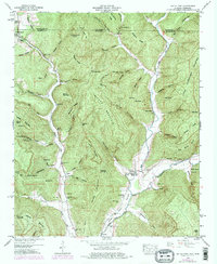 Estill Fork 1948 topographic map thumbnail