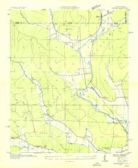 Eureka 1936 topographic map thumbnail