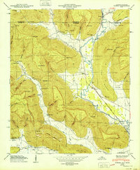 Eureka 1950 topographic map thumbnail