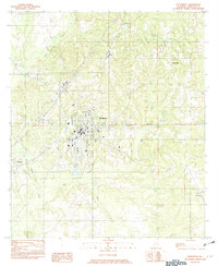 Evergreen 1982 topographic map thumbnail