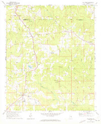 Five Points 1968 topographic map thumbnail