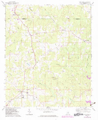 Five Points 1968 topographic map thumbnail