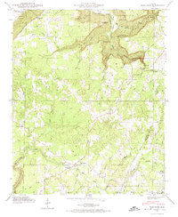 Flat Rock 1946 topographic map thumbnail