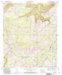 Flat Rock 1946 topographic map preview