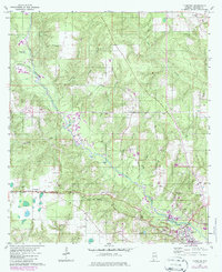 Flomaton 1960 topographic map thumbnail