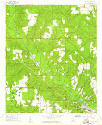 Flomaton 1960 topographic map thumbnail