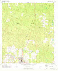 Florala 1971 topographic map thumbnail