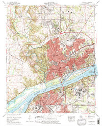 Florence 1971 topographic map preview