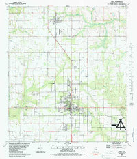 Foley 1980 topographic map thumbnail