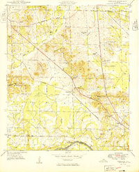 Forkland 1949 topographic map thumbnail
