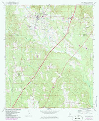 Fort Deposit 1971 topographic map thumbnail