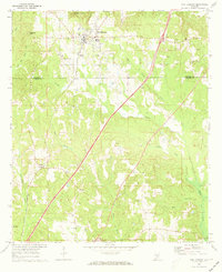 Fort Deposit 1971 topographic map thumbnail