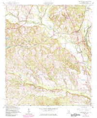 Fort Mitchell 1955 topographic map thumbnail