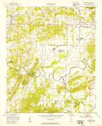 Eastaboga 1947 topographic map thumbnail