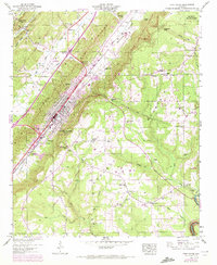 Fort Payne 1946 topographic map thumbnail