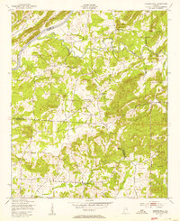 Francis Mill 1947 topographic map thumbnail