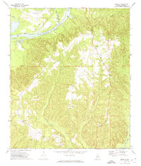 Franklin 1972 topographic map thumbnail