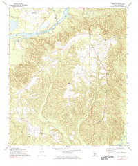 Franklin 1972 topographic map thumbnail