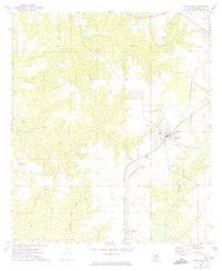Frisco City 1972 topographic map thumbnail