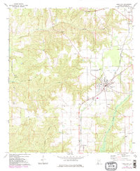 Frisco City 1972 topographic map thumbnail