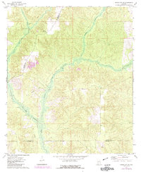 Frisco City SE 1972 topographic map thumbnail