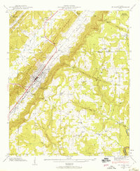 Ft Payne 1946 topographic map thumbnail