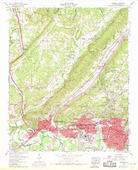 Gadsden 1959 topographic map thumbnail
