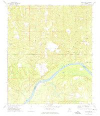Gainestown 1972 topographic map thumbnail